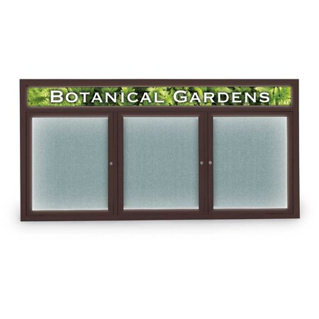 United Visual Products Open Faced Traditional Rounded Corkboard UV644ARC-SATIN-FORBO